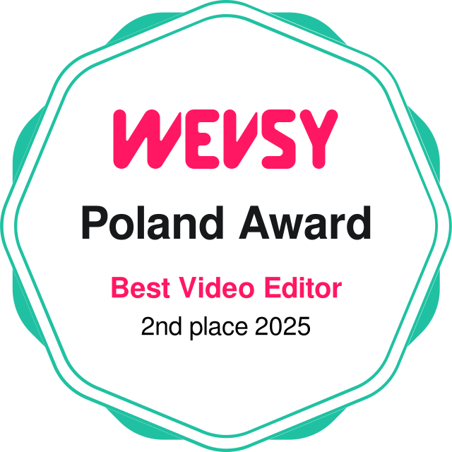 WEVSY Poland Award — Best Video Editor, 2nd place 2025